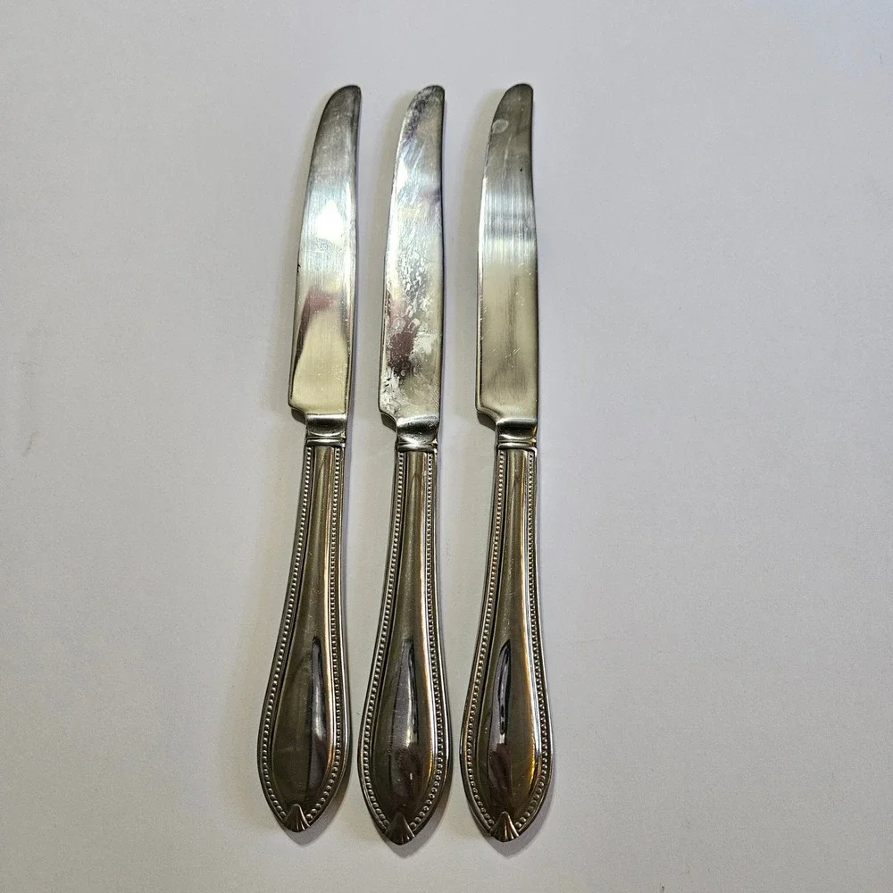 Reed & Barton Whitley Stainless Knives Set‎ of 3